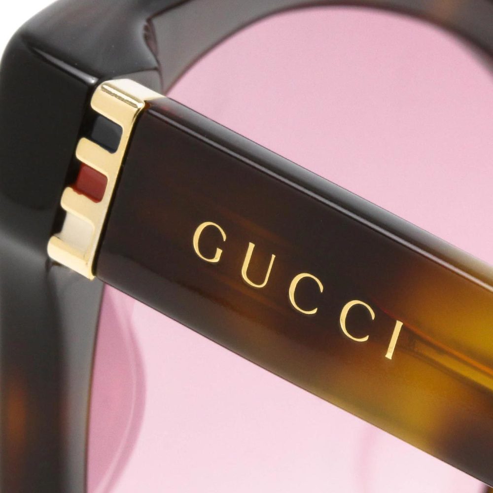 Gucci Sunglasses Brown Violet Asi View 3